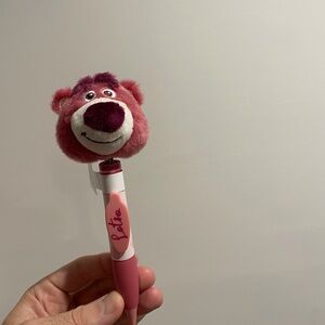Pink Lotso plush Pen